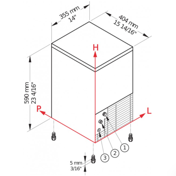 Ice Cube Maker 25 - Image 2