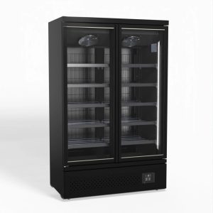 Luxury 2 doors display fridge
