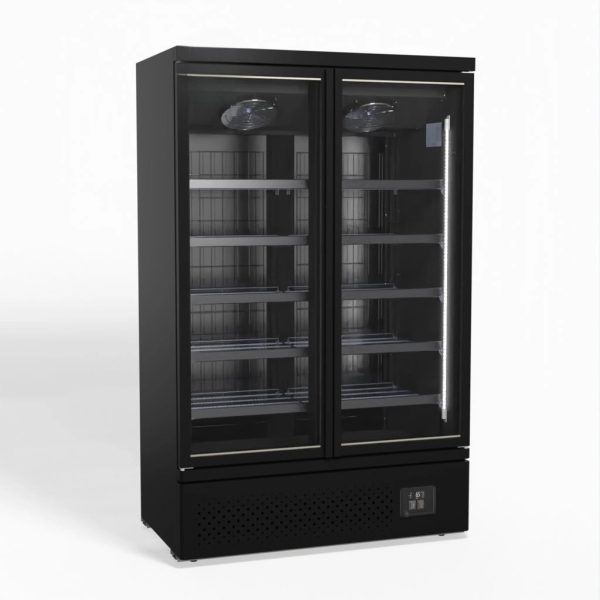 Luxury 2 doors display fridge