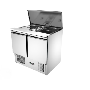 Pizza Refrigerator With Lid S/s