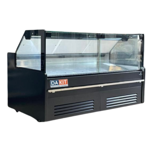 Display Fridge 200 cm Black