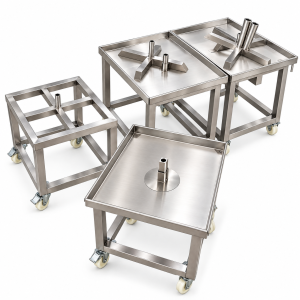 Shawarma Skewer Preparation Table