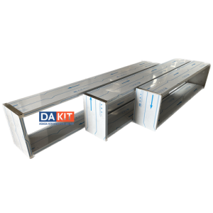 Double Stainless Steel Wall Shelf – Custom Made