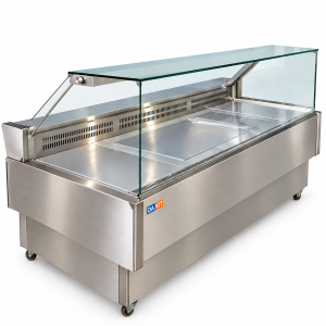 Refrigerated Display Square Glass