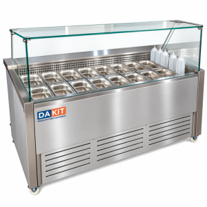 GN Refrigerated Display Counter - 16 Pan